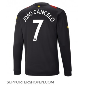 Manchester City Joao Cancelo #7 Borta Matchtröja 2022-23 Långärmad
